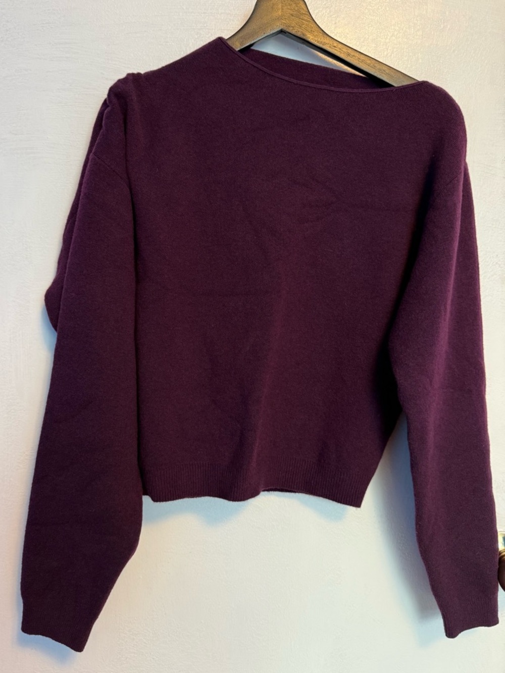 Zara Asymmetrical Boatneck Sweater